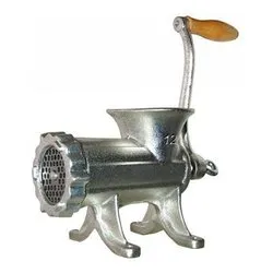 Tritacarne Ghisa N.12 disco forato 4,5 mm Silver 8682 N - immagine 1