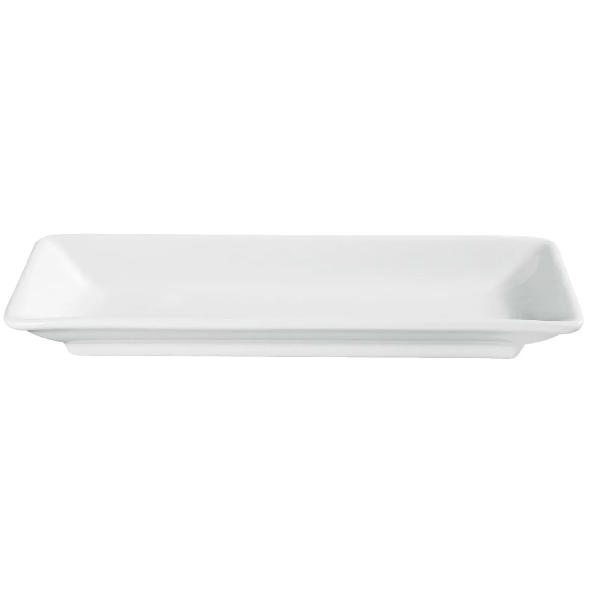 6x VEGA Piatto Bali stretto; 21x8.5x2.5 cm (LxLxH); bianco; 6 pz. / Pacco - immagine 1