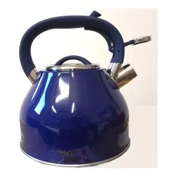 Bollitore Inox (3Lt) con fischietto Blu GNMWHITE006 - immagine 1