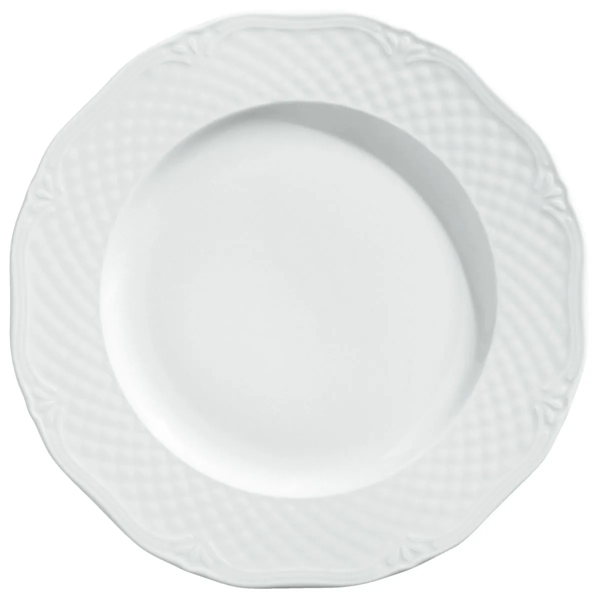 6x VEGA Piatto Zurigo piano; 30.5 cm (Ø); bianco; rotonda; 6 pz. / Pacco - immagine 1