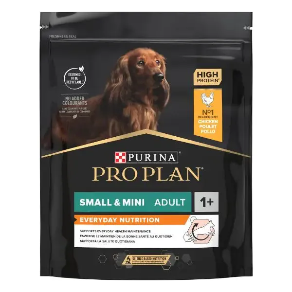 Purina Pro Plan Everyday Nutrition Small e Mini Adult Crocchette Cane Pollo 700 gr - Croccantini per cani - immagine 1