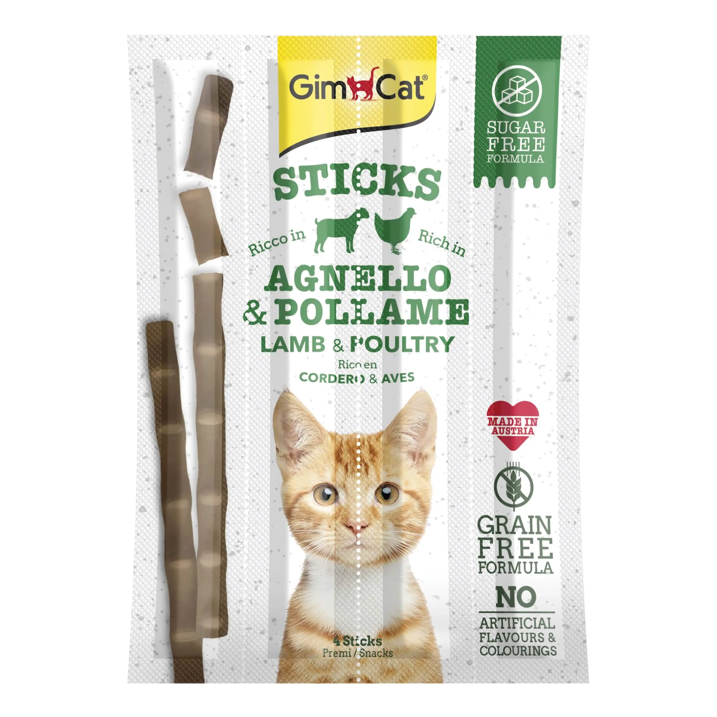 Gimcat sticks agnello pollame - immagine 1