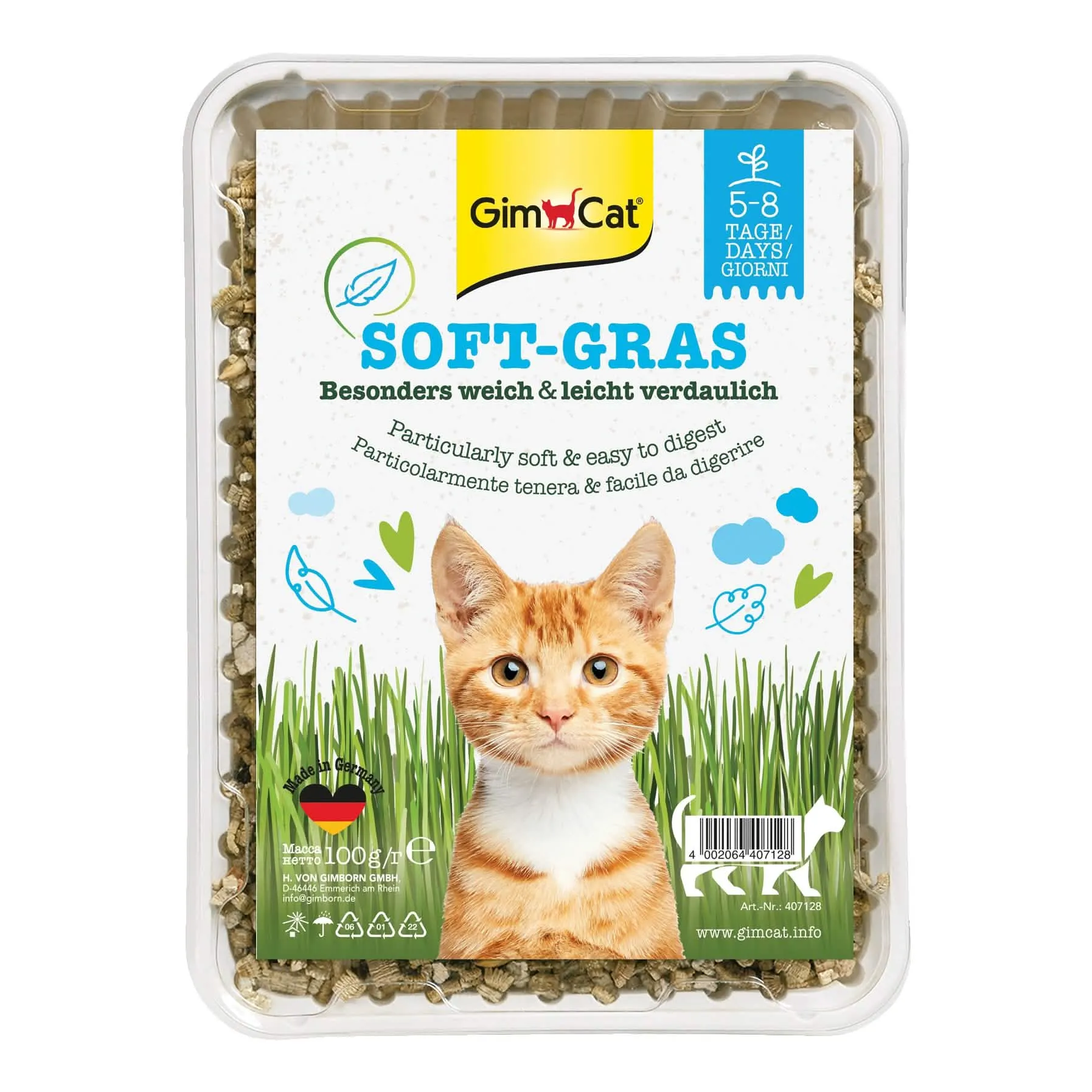 Gimcat erba-gatto ex soft 100g - immagine 1