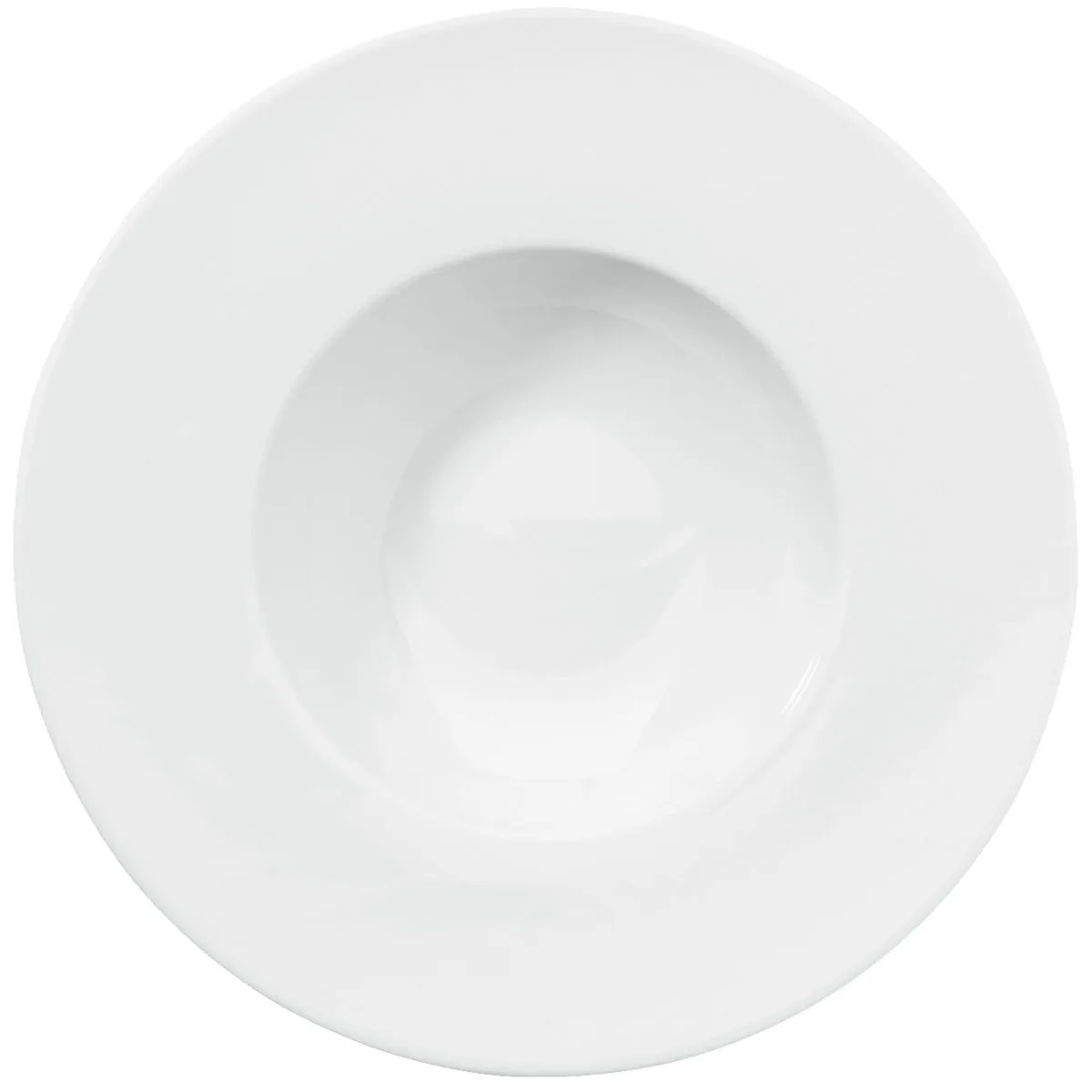 6x VEGA Piatto Noon fondo; 260 ml, 23x4.3 cm (ØxH); bianco; rotonda; 6 pz. / Pacco - immagine 1