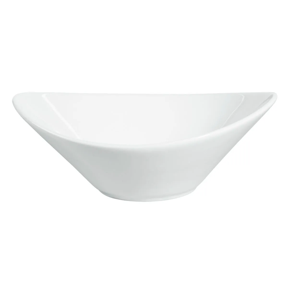 4x VEGA Ciotola Amsterdam; 500 ml, 20.5x16x7.5 cm (LxLxH); bianco; ovale; 4 pz. / Pacco - immagine 1
