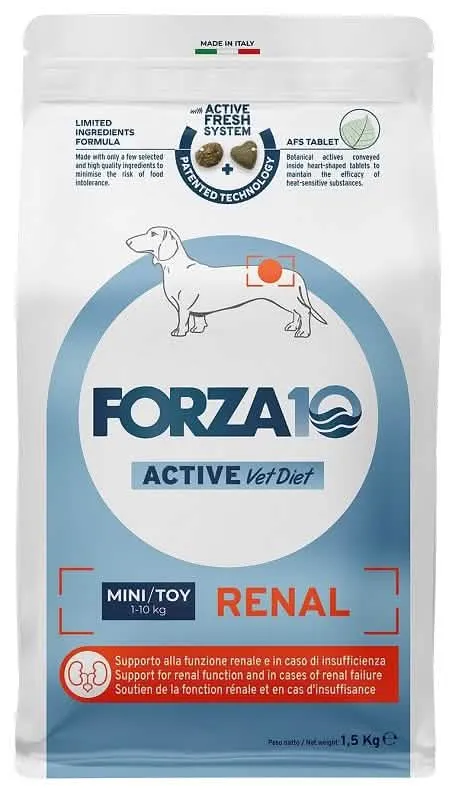 Forza 10 active renal dogmi 6 t adult pesce dry 1,5 kg - immagine 1