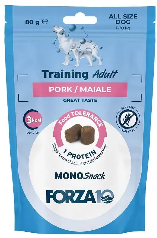 Forza 10 mono snack training dog all adult mai 80 g - immagine 1