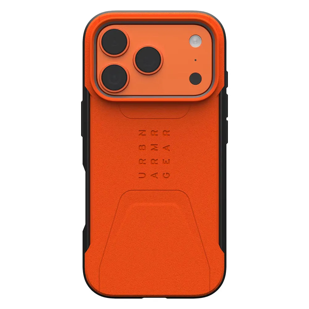 Custodia MagSafe per Apple iPhone 17 Pro, Urban Armor Gear, Civilian, Arancione - immagine 1