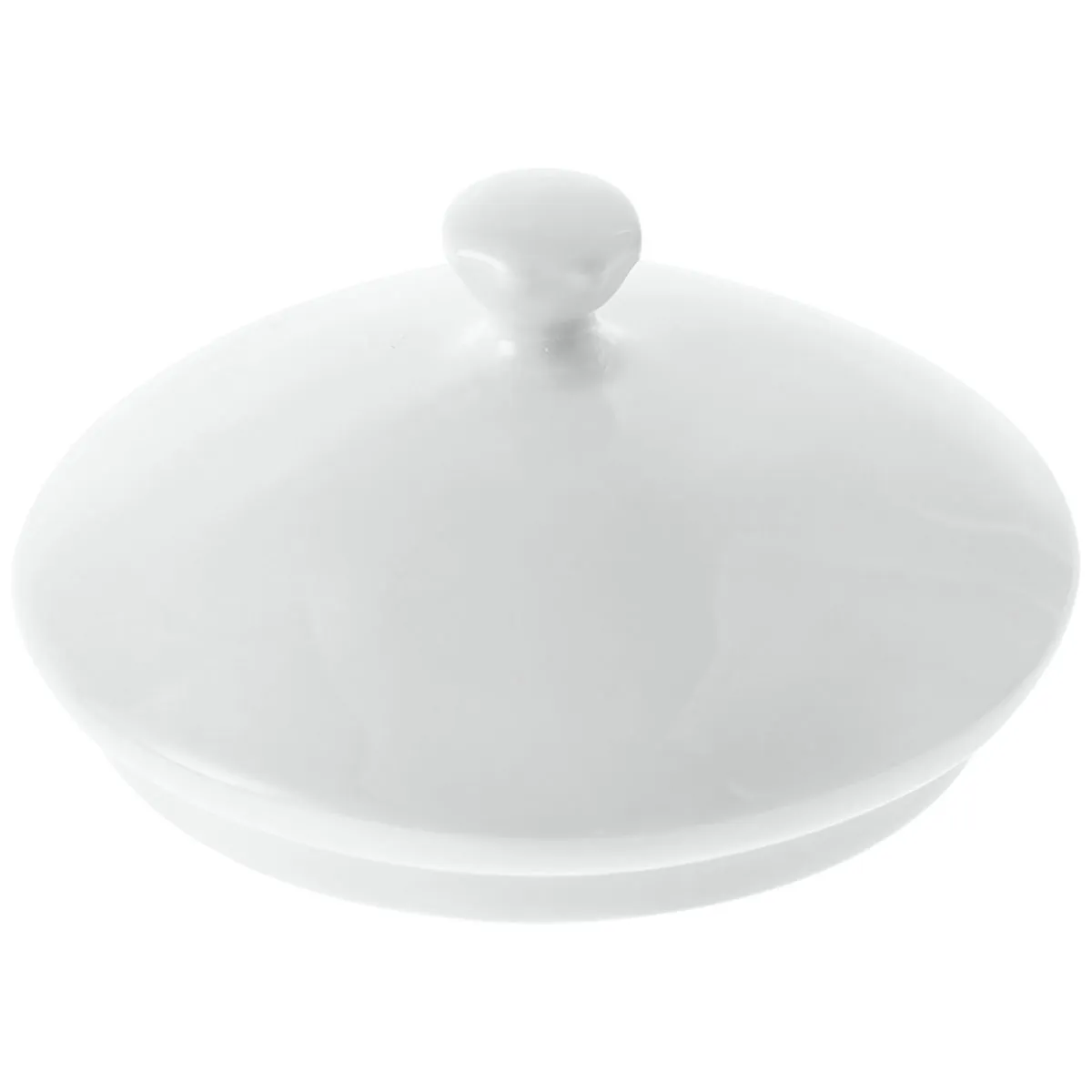4x VEGA Coperchio per la zuccheriera Minuetto; bianco; rotonda; 4 pz. / Pacco - immagine 1