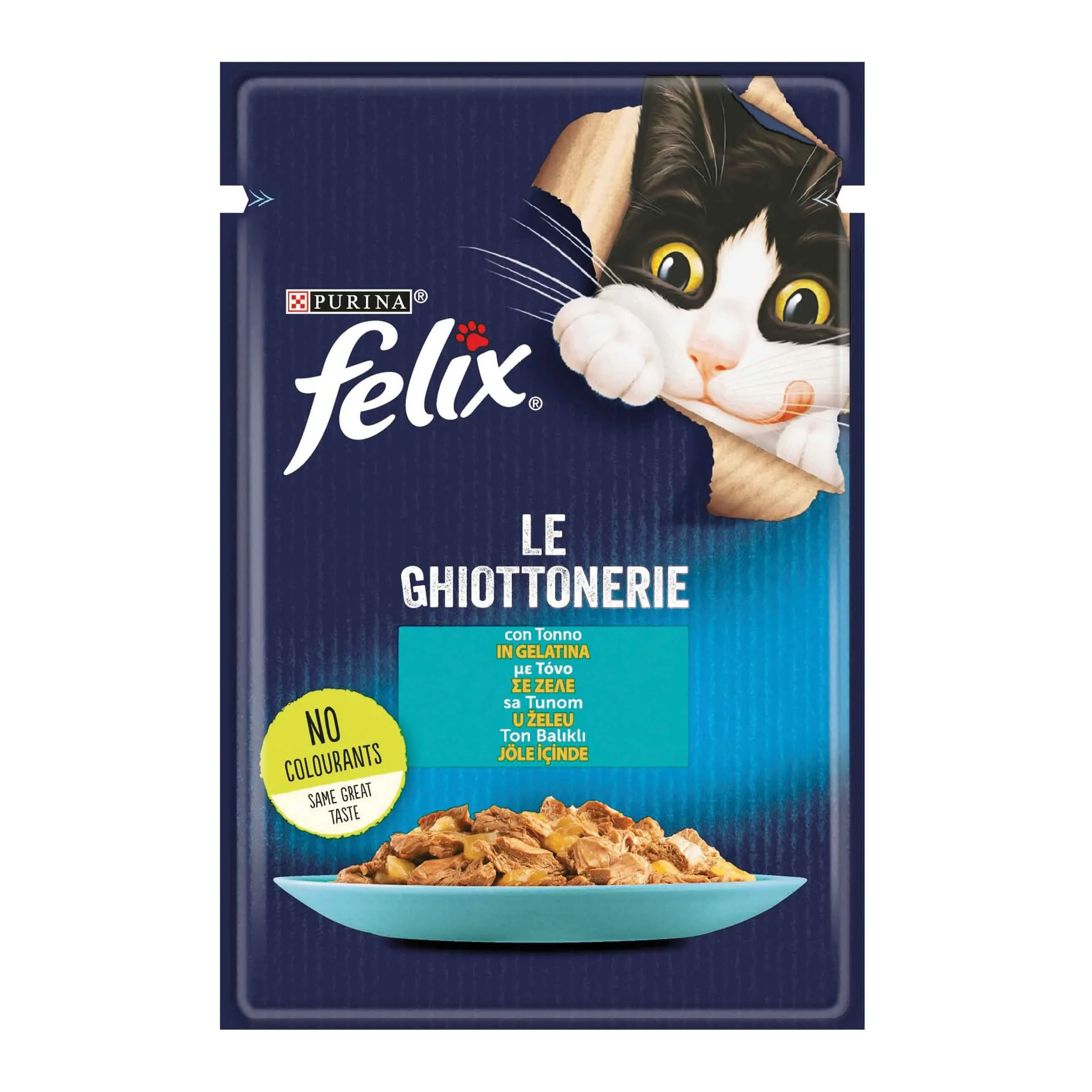 Felix le ghiottonerie tonno in gelatina 85 g - immagine 1