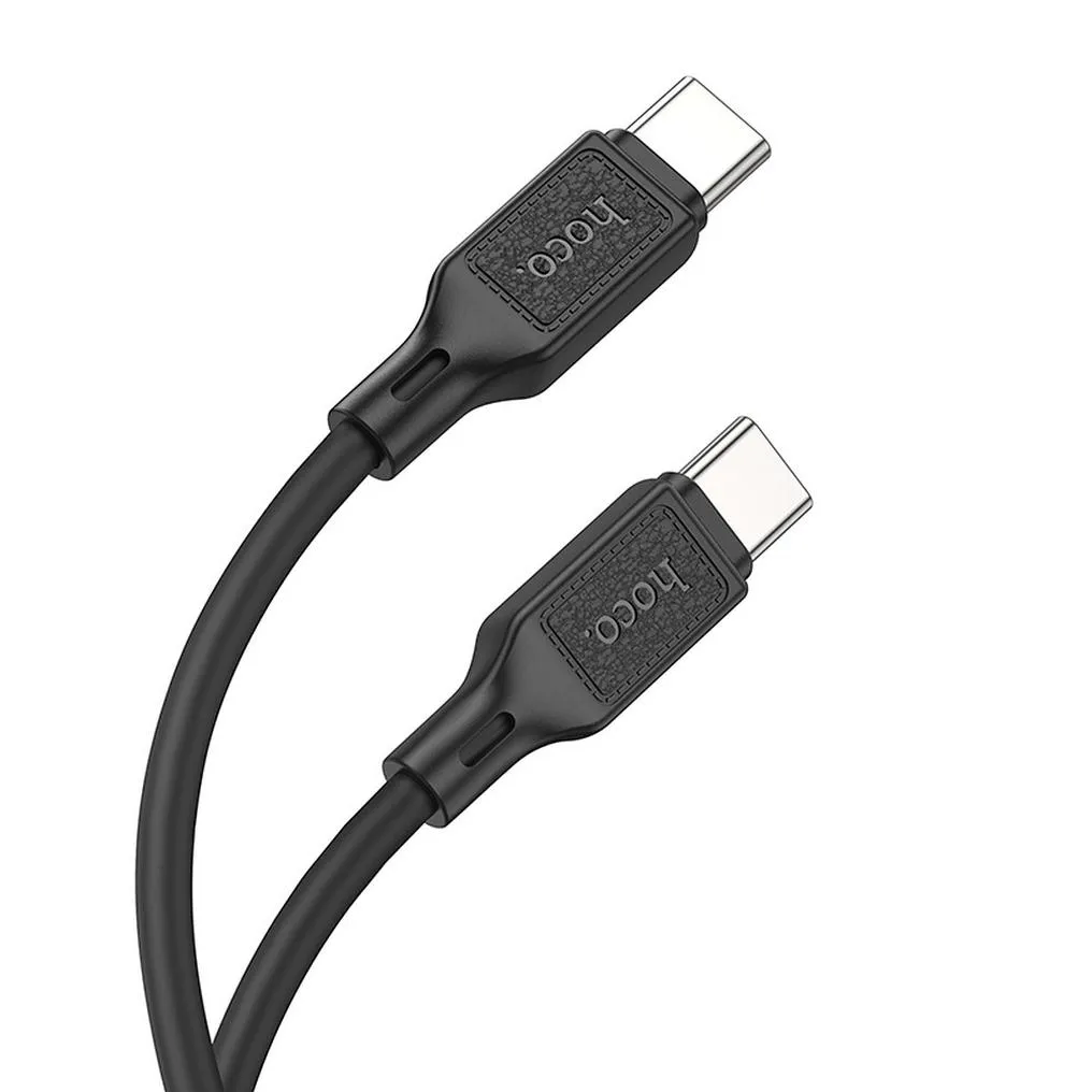 Cavo Dati e Ricarica USB-C - USB-C HOCO X90, 60W, 1m, Nero - immagine 1
