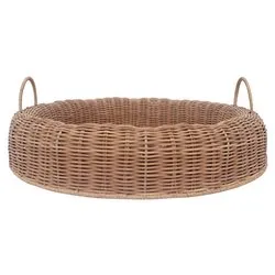 Vassoio Decor Rattan (50cm) IRELE Naturale 0414207 - immagine 1