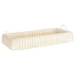 Vassoio Decor Rattan (80x40cm) IRELE Beige 0414202 - immagine 1
