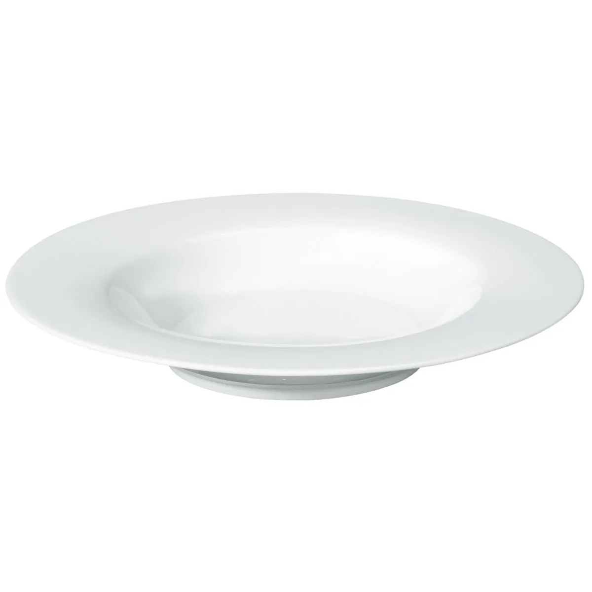 6x VEGA Piatto Pallais fondo; 340 ml, 24.5x4 cm (ØxH); bianco; rotonda; 6 pz. / Pacco - immagine 1
