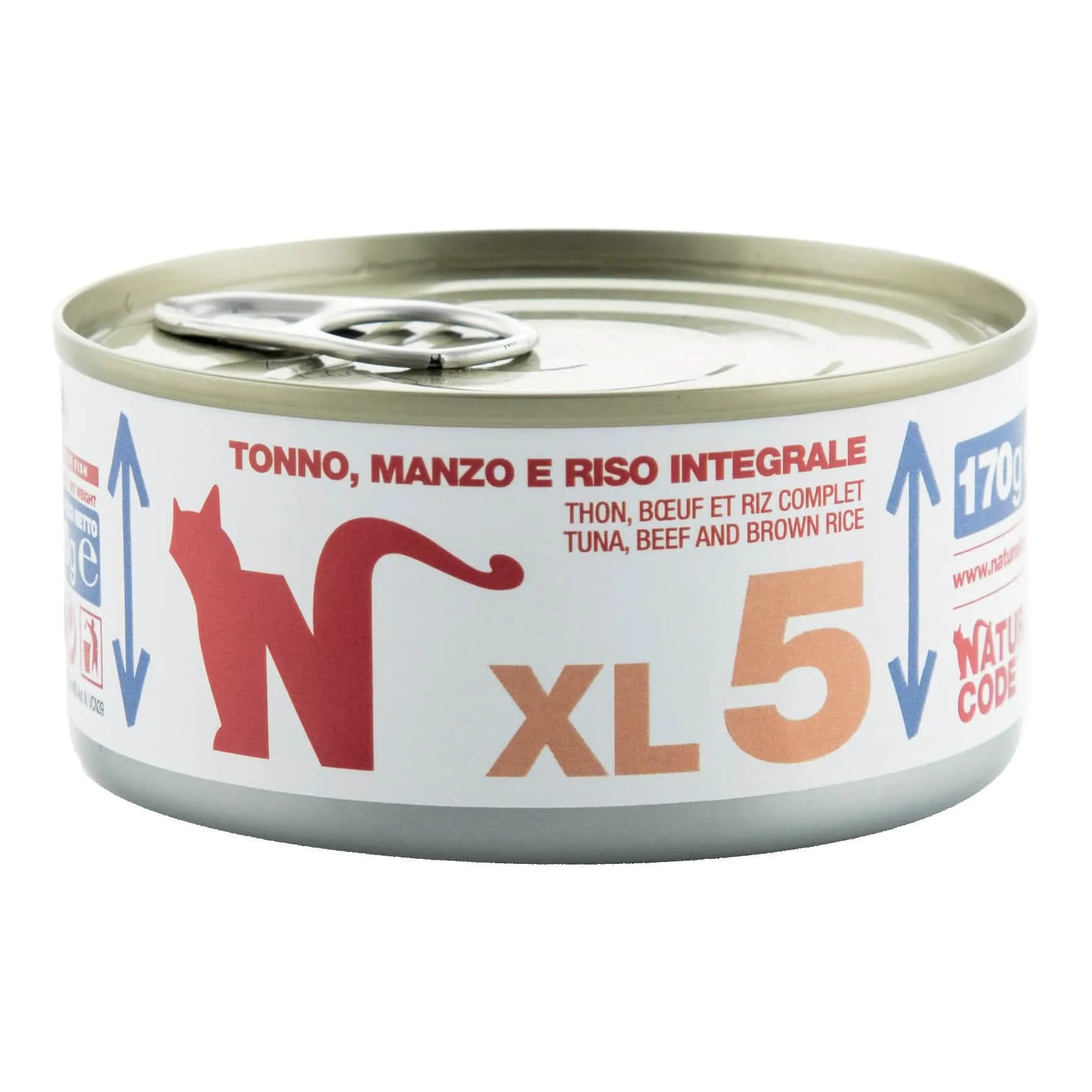 Natural code tonno manzo e riso integrale 170 g - immagine 1