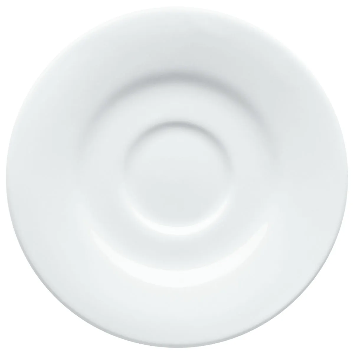 6x VEGA Piattino cappuccino, tè e mug Pallais; 15.5 cm (Ø); bianco; rotonda; 6 pz. / Pacco - immagine 1
