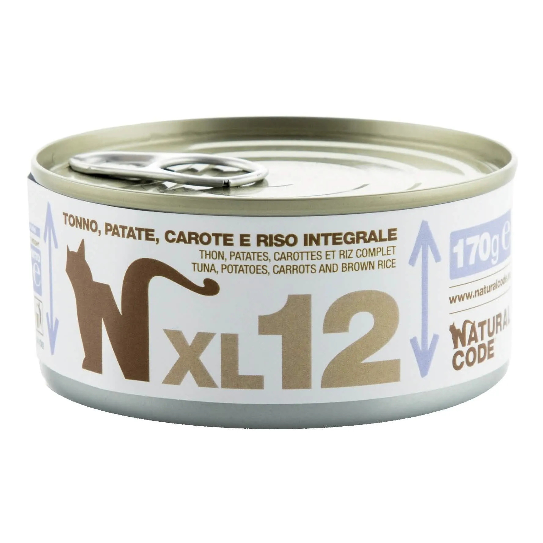 Natural code tonno patate carote riso integrale 170 g - immagine 1