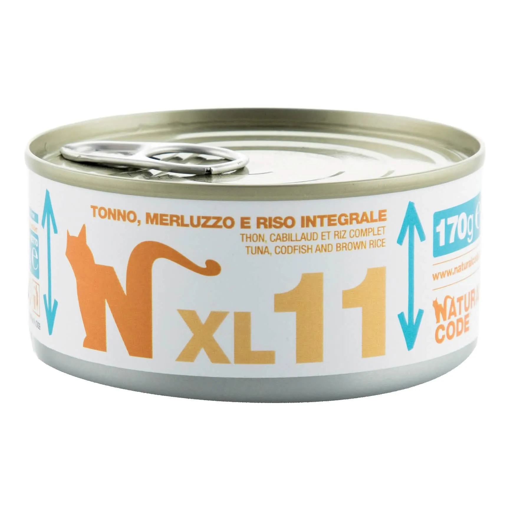 Natural code tonno merluzzo riso integrale 170 g - immagine 1