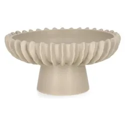 Alzata (26x13,5cm) decorativa ELDAR Beige 0186412 - immagine 1