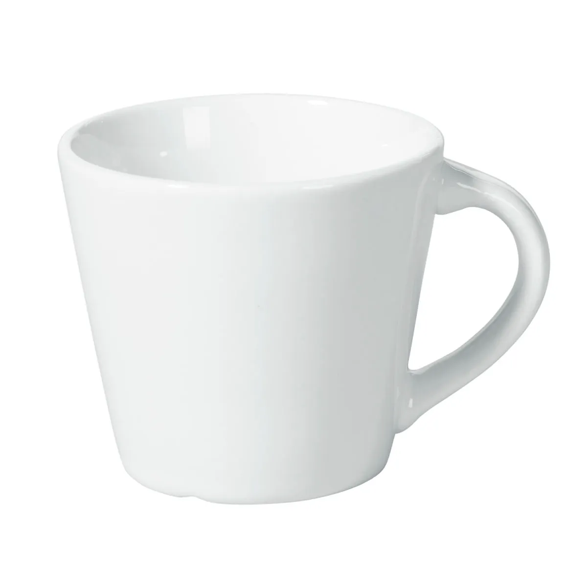 6x VEGA Tazzina caffè Forlì; 80 ml, 6x5.5 cm (ØxH); bianco; conica; 6 pz. / Pacco - immagine 1