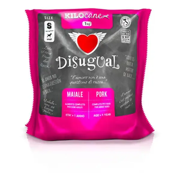 Disugual Adult Small Maiale 1 kg - Croccantini per cani - immagine 1