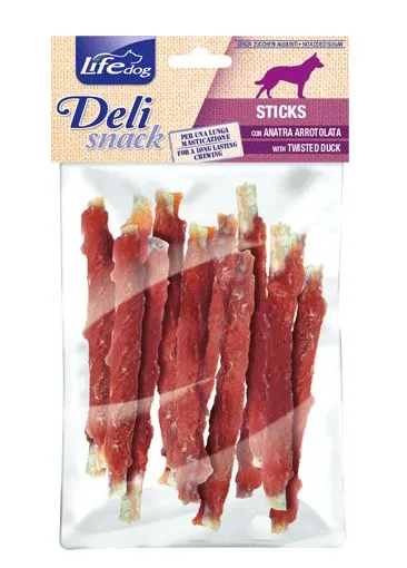 Stick masticativi di anatra 100 g - immagine 1
