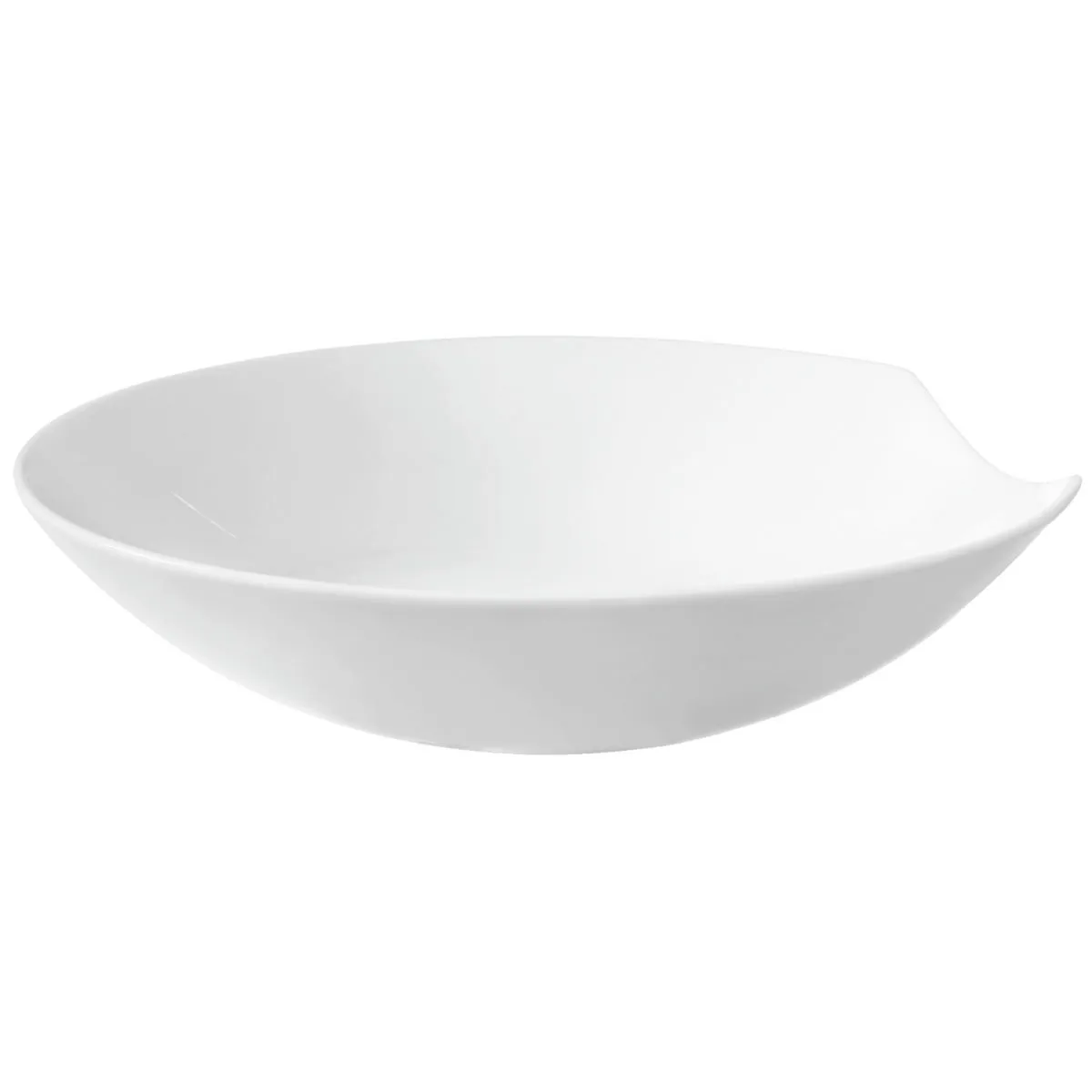 6x VEGA Piatto Contrast fondo; 500 ml, 19x4.4 cm (ØxH); bianco; rotonda; 6 pz. / Pacco - immagine 1