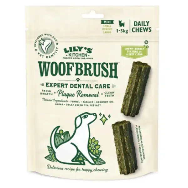 Lily's Kitchen Woofbrush Dental Snack Mini 10 Stick x 13 gr - immagine 1