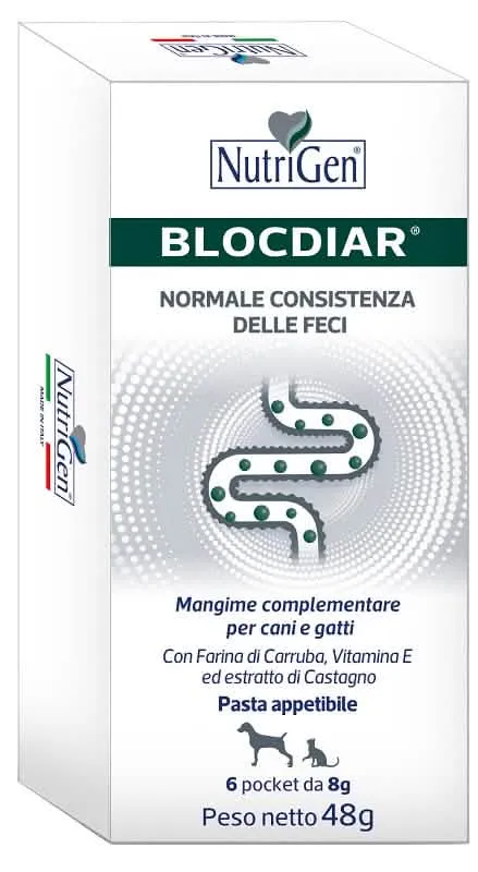 Blocdiar 6 bustine da 8 g nutrigen - immagine 1