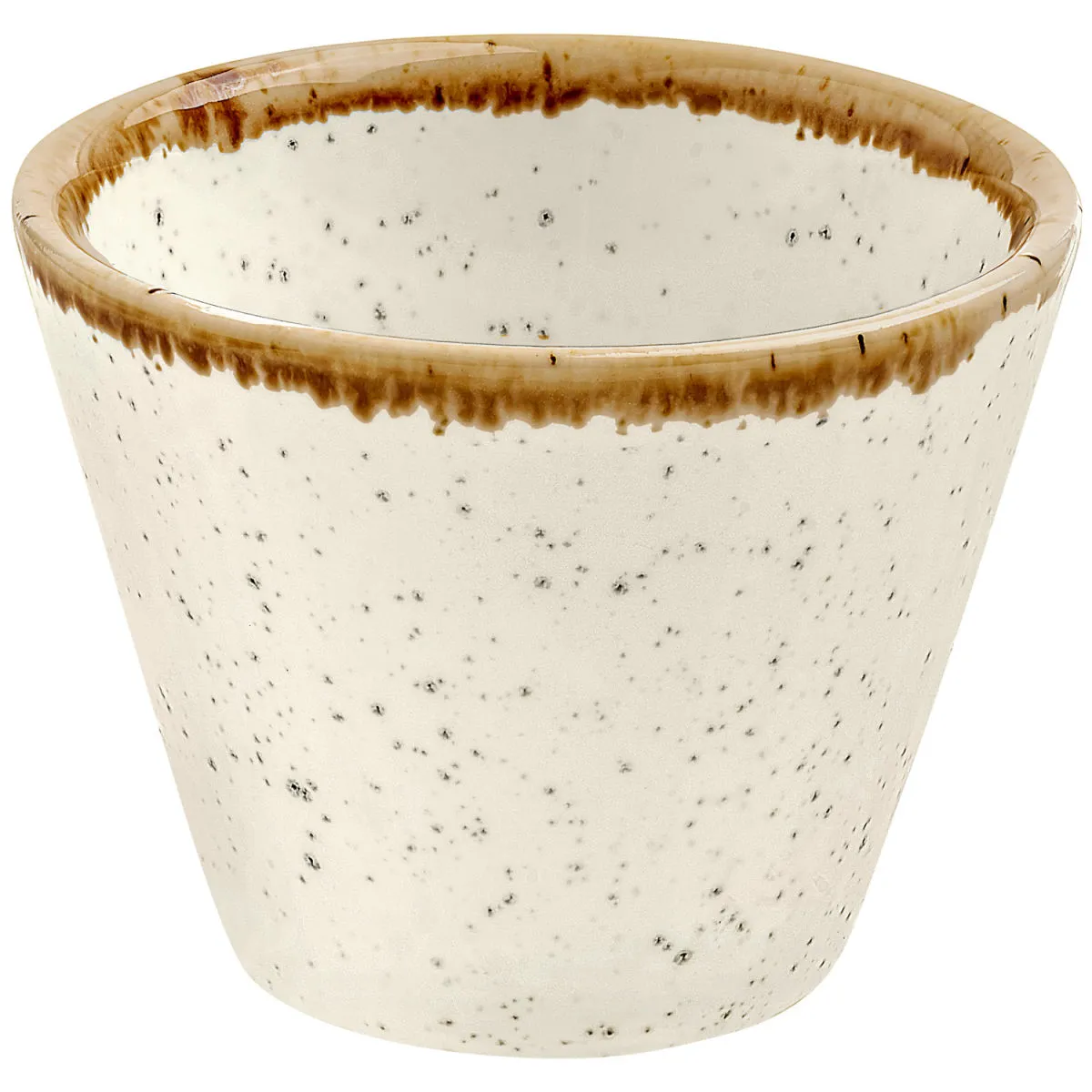 6x VEGA Ciotolina Sidina conico; 50 ml, 6x4.5 cm (ØxH); beige; conica; 6 pz. / Pacco - immagine 1