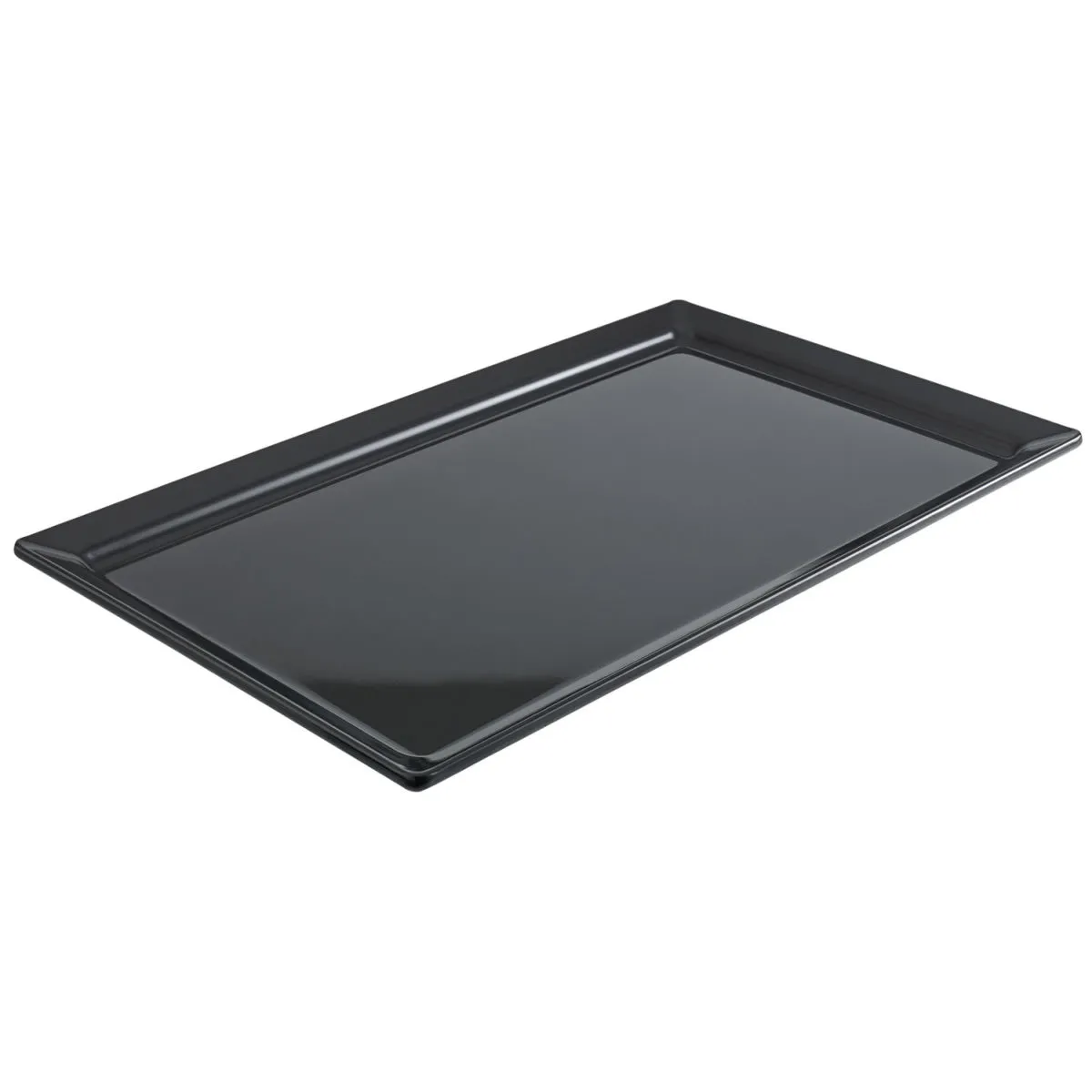VEGA Vassoio buffet Melamin GN 1/1; GN 1/1, 53x32.5x3 cm (LxLxP); nero - immagine 1
