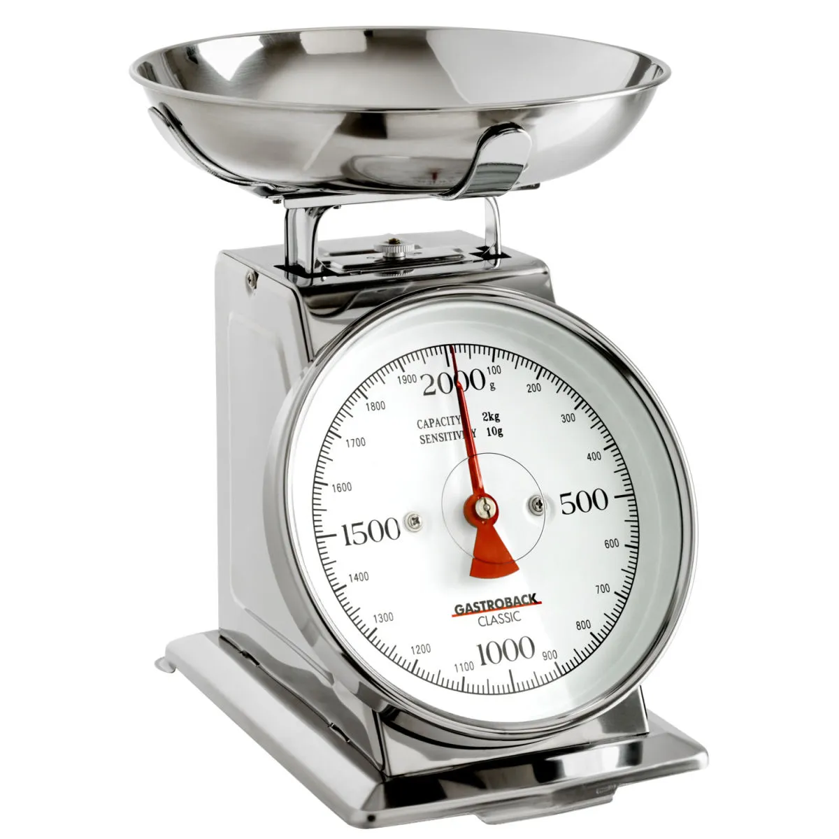 Gastroback Bilancia Classic; 15x10x21 cm (LxLxH); acciaio inox - immagine 1