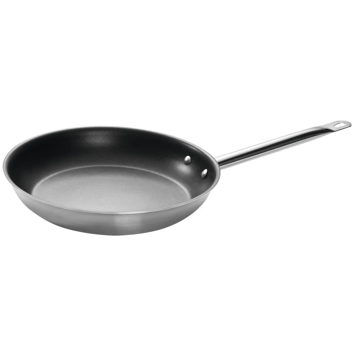 VEGA Padella antiaderente; 28x5 cm (ØxH); antracite; rotonda - immagine 1