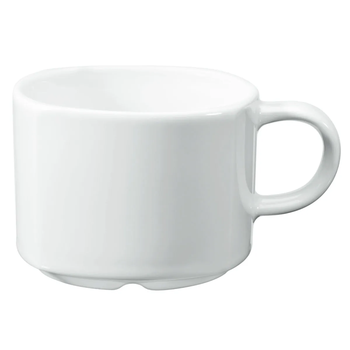 6x VEGA Tazza cappuccino Melbourne; 180 ml, 8x6 cm (ØxH); bianco; rotonda; 6 pz. / Pacco - immagine 1