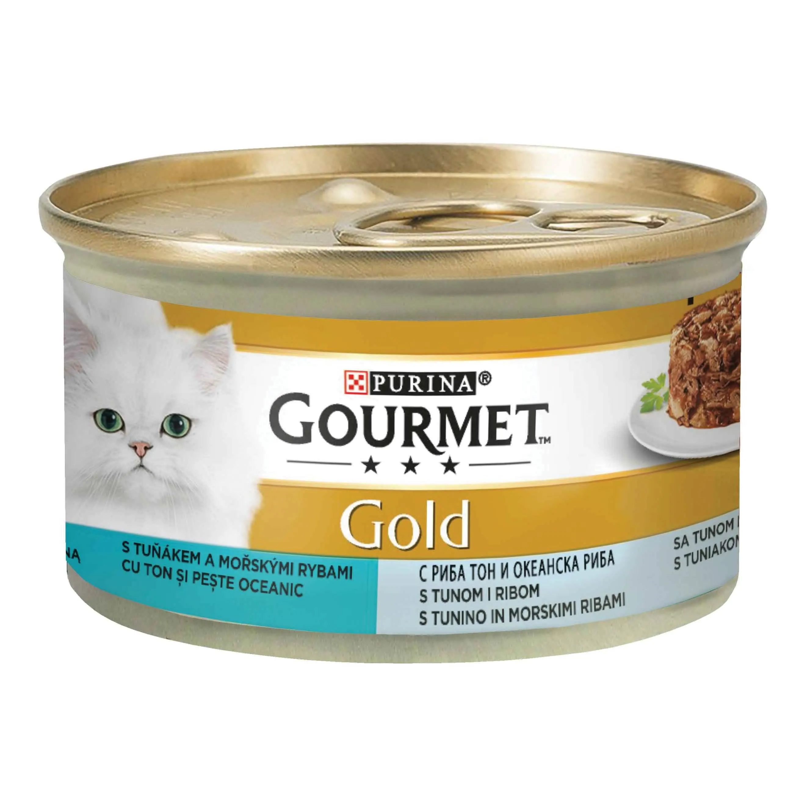 Gold intrecci di tonno & pesce oceano 85 g - immagine 1