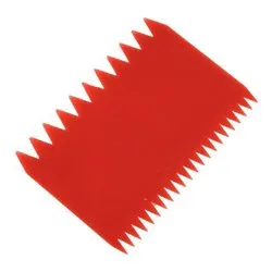 Raschietto Plastica a pettine (11x8cm) RA6RS - immagine 1