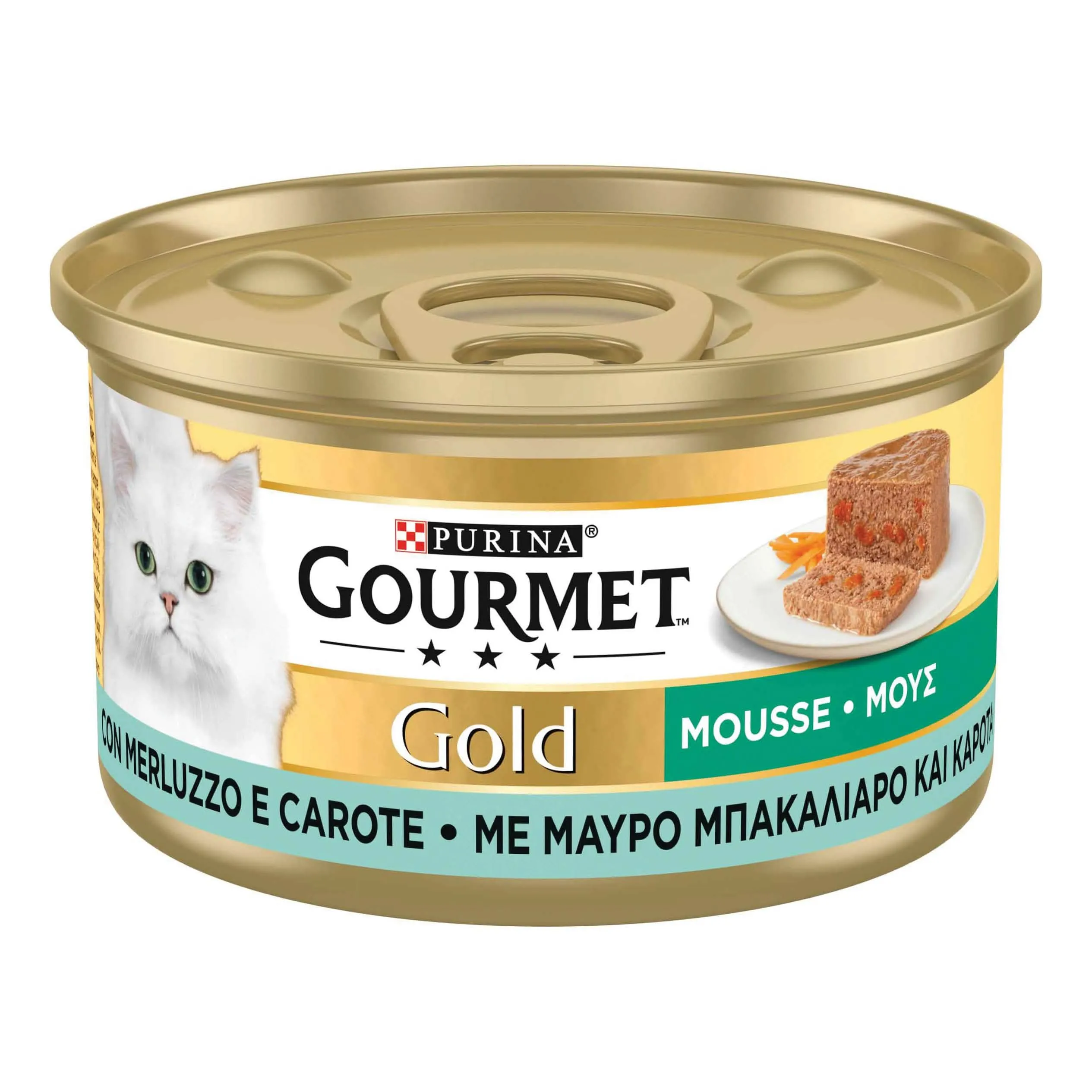 Gold mousse merluzzo delicate carote 85 g - immagine 1