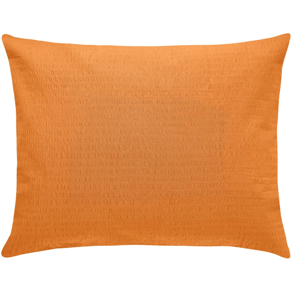 ERWIN M. Federa cuscino letto Mallorca chiusura a busta; 60x80 cm (LxL); arancione - immagine 1