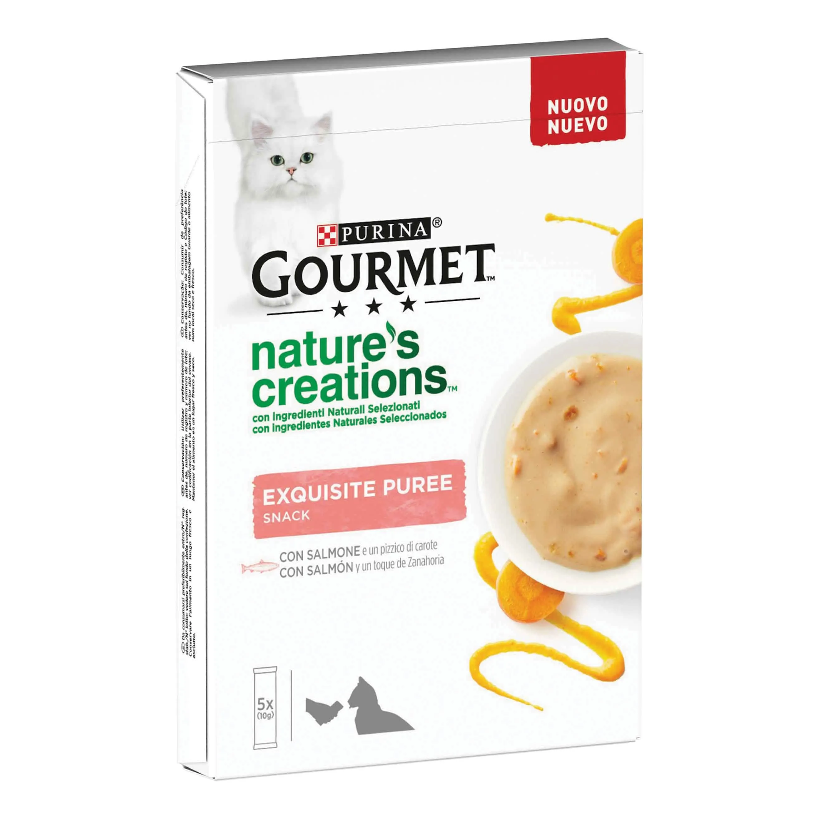 Gourmet puree salmone carota 50 g - immagine 1