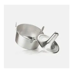 Stampo chiffon cake alluminio fornetto ruoto americano (20cm) Silver 10320 - immagine 1