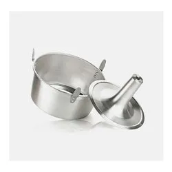 Stampo chiffon cake alluminio fornetto ruoto americano (26cm) Silver 10326 - immagine 1