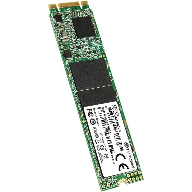 Transcend MTS820 M.2 120 GB Serial ATA III 3D NAND - immagine 1