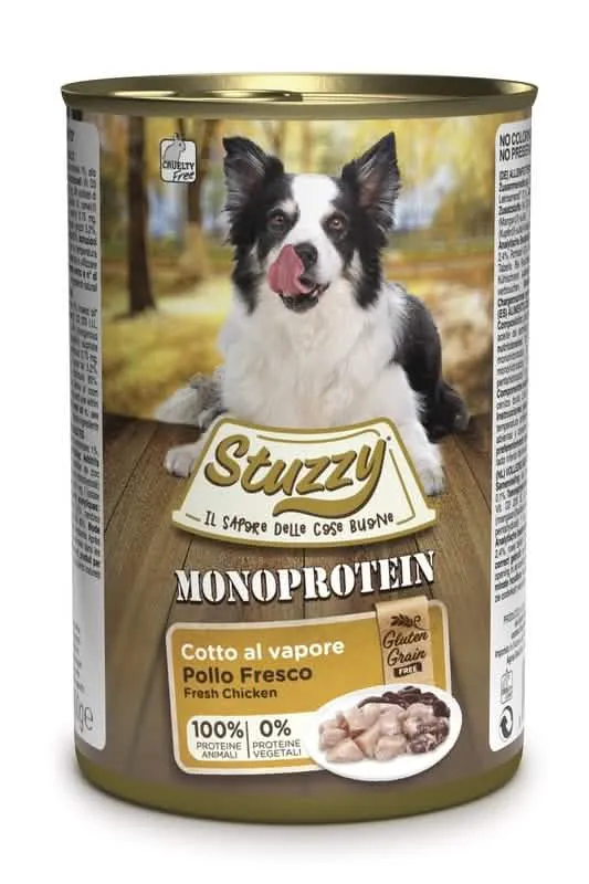 Stuzzy dog monoprotein pollo fresco 400 g - immagine 1