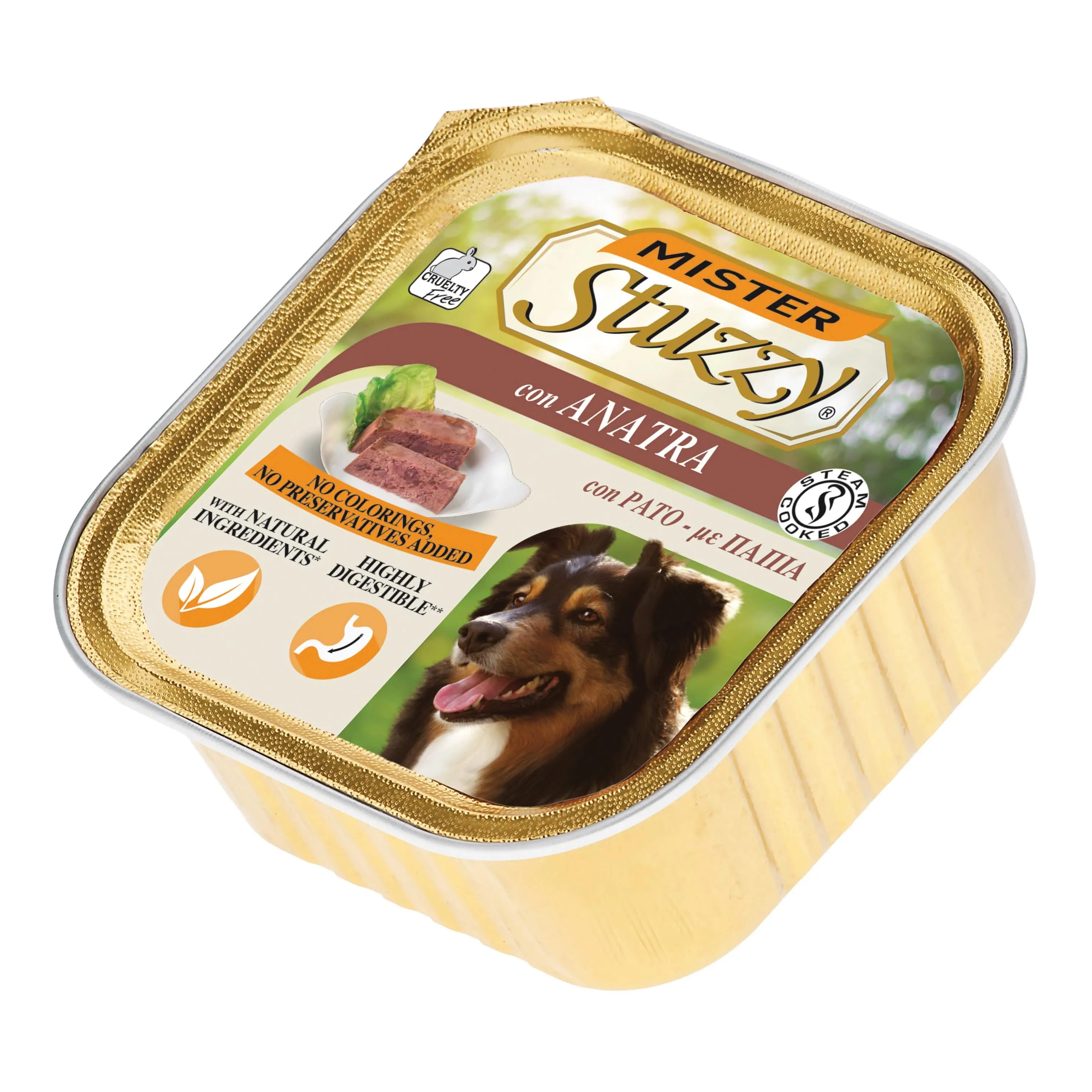 Mr stuzzy dog anatra 300 g - immagine 1