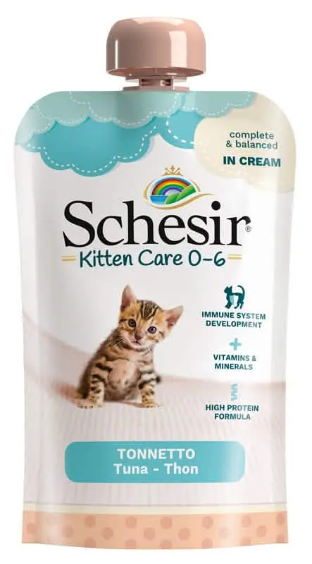 Schesir cat kitten care tonnetto 150 g - immagine 1