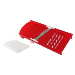 Affetta verdure LA BRAVA mandolina con proteggidita Rosso 230 - immagine 1