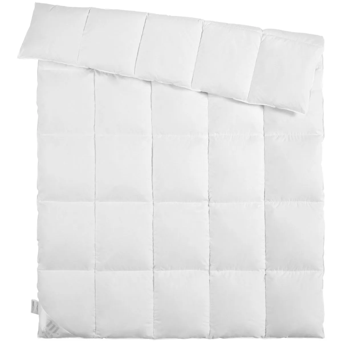 ERWIN M. Piumino Star; 240x220 cm (LxL); bianco - immagine 1