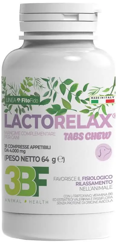Lactorelax tabs chew 18 compresse appetibili da 4000 mg - immagine 1