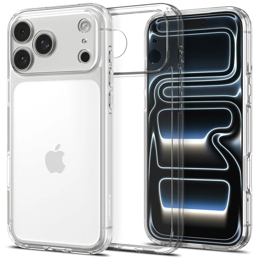 Custodia per Apple iPhone 18 Pro / 17 Pro, Spigen, Ultra Hybrid, Trasparente ACS12153 - immagine 1