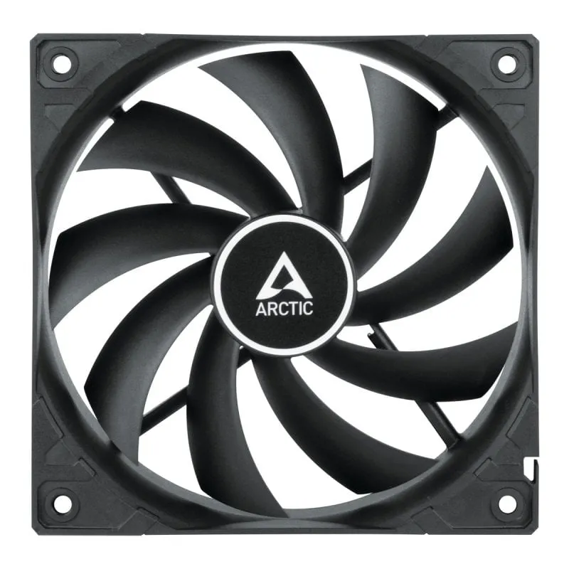 Ventilatore supplementare Arctic F12 Silent 120mm 800RPM nero ultra-silenzioso - immagine 1
